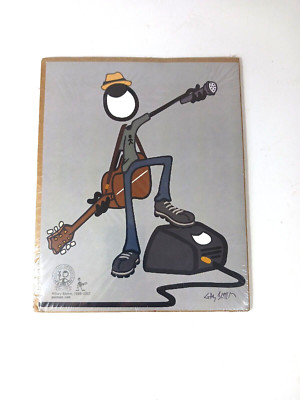 Gary Blehm Guitar Player Poster Penmen 8x10