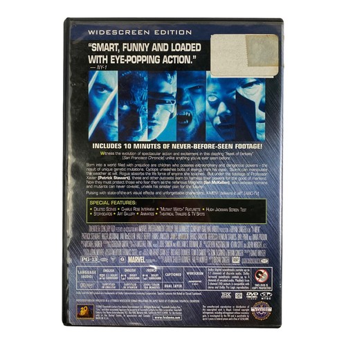 X-Men (DVD, 2005) Widescreen Action, Sci-Fi, Hugh Jackman, Patrick Stewart - Picture 2 of 4