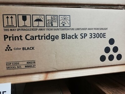 Original  Ricoh Toner Print Cartridge Unit, SP 3300E, 406218,  Ricoh SP 3300 SF