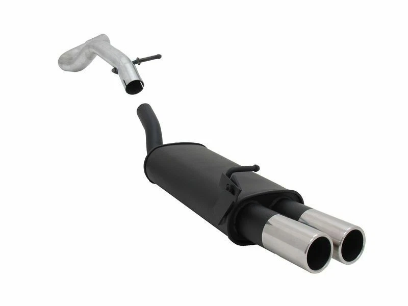 Novus Scarico Sportivo Per VW Golf 3 / Golf 4 Cabrio 2x76mm GP-DESIGN