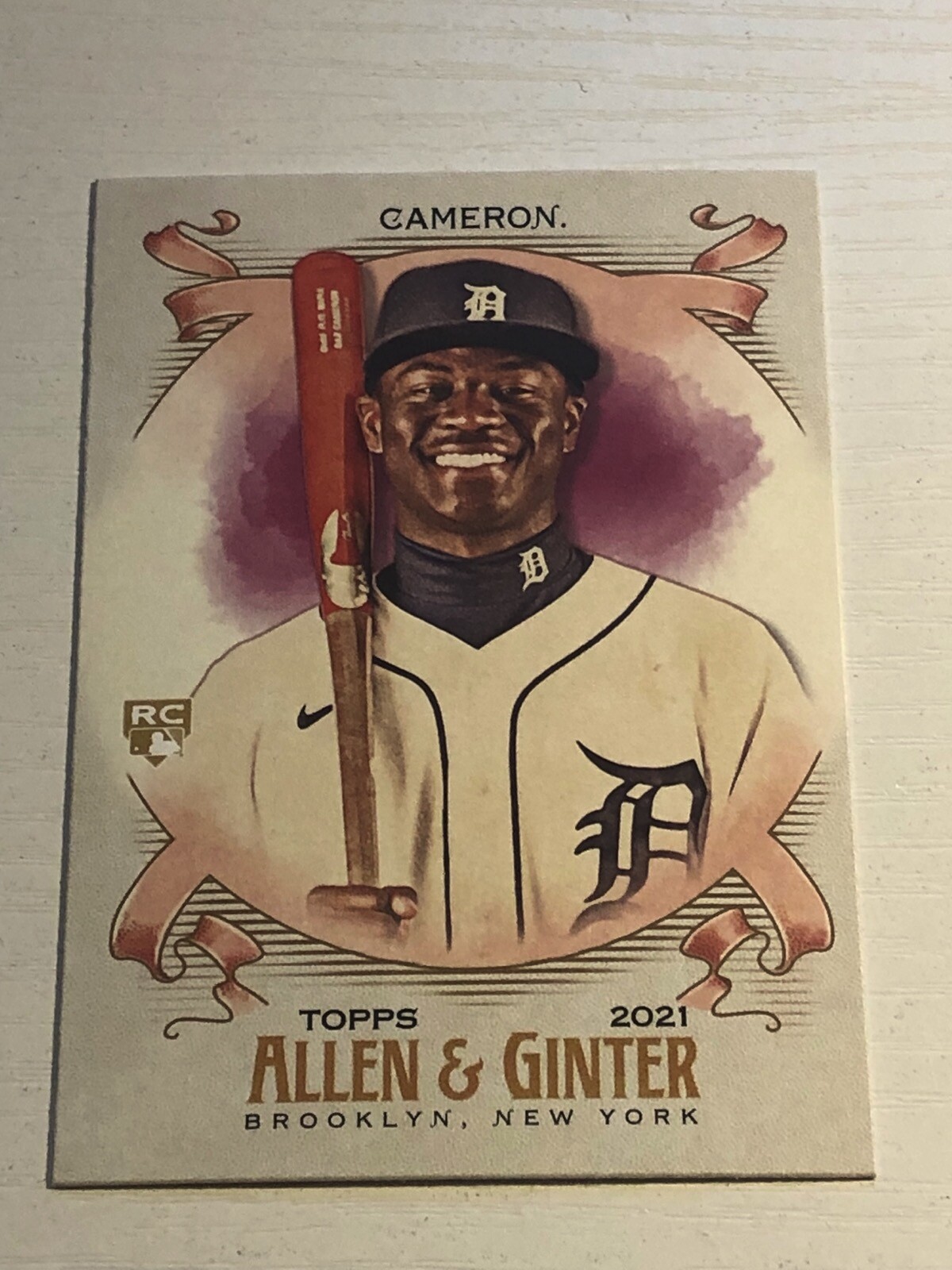 2021 Topps Allen & Ginter Daz Cameron Tigers RC 105