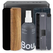 Vinyl Record Cleaning Kit - 8-in-1 Vinyl Cleaner Kit Includes Carbon Fiber  ...