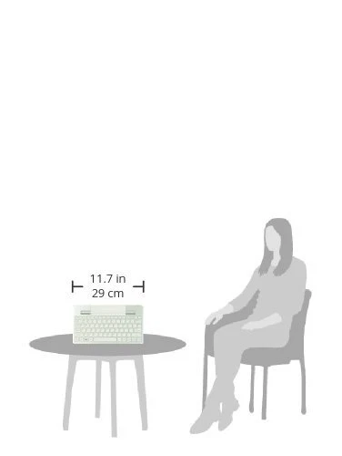 Acer Bluetooth Keyboard (NP.KBD11.012) - Image 3 of 3