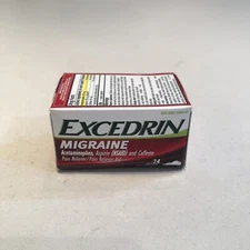 Excedrin Migraine Pain Reliever 24 Caplets