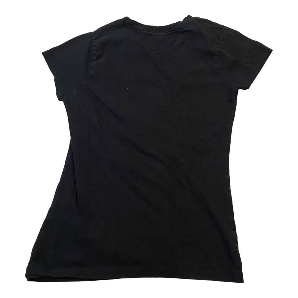 Camiseta Nintendo Super Mario Bros Yoshi Peace & Love Talla Mediana Color Negro Foto 4 de 4