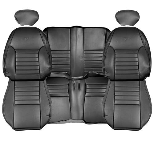 1999-2004 Ford Mustang Seat Upholstery (Front and Rear Kit) Convertible - Picture 3 of 6