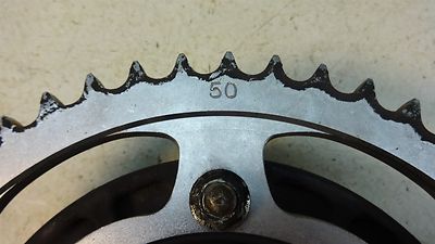 1987 Kawasaki ZX750-F Ninja ZX 750 K519. rear sprocket and