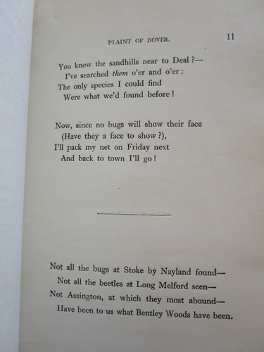 1934 Beccles Suffolk INSECT POETRY Entomology Poems AUTHORS Bound PROOF Sheets - Picture 8 of 12