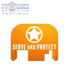 Rowe Tactical Rear Slide Cover Plate for Glock Gen 1-4 - Copper Serve & Protect