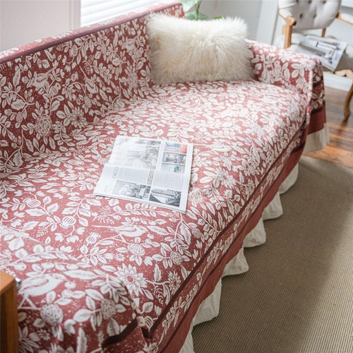 Funda de sofá con volantes impresa manta fundas para sofá sofá sofá fundas para sillón - Imagen 17 de 54