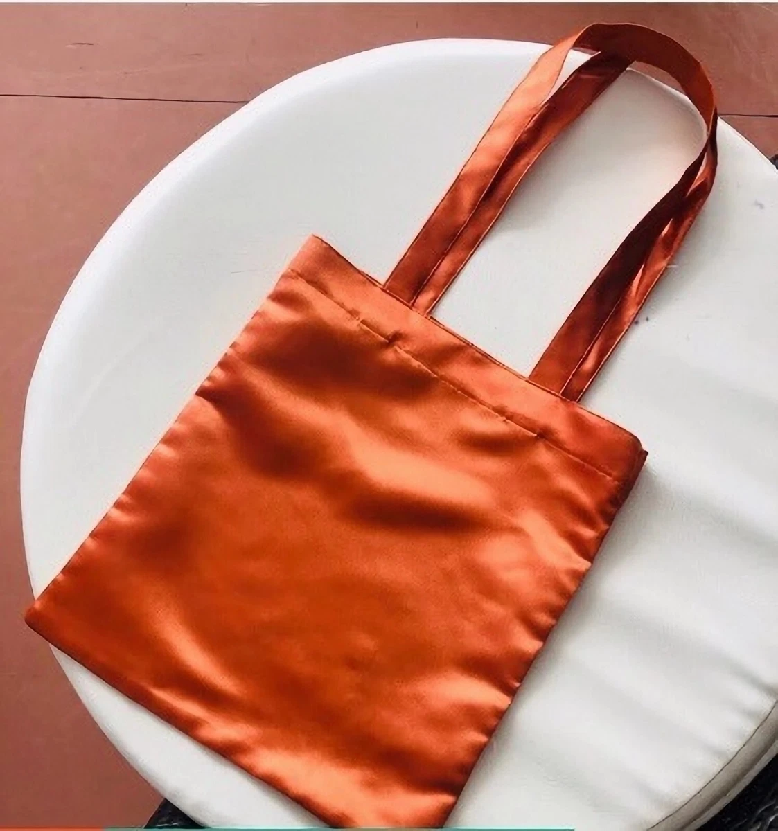 Satin Tote Bag is perfect for daily use to groceries market 6Pc Christmas