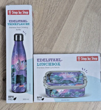 Step by Step - Edelstahl Trinkflasche und Lun...