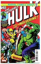 INCREDIBLE HULK #181 NM, Facsimile Edition, Wolverine! Marvel Comics 2023