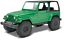 縮圖 1 - 2015 revell #85-1686 1/25 Jeep Wrangler Rubicon Model Kit snap modeled in green