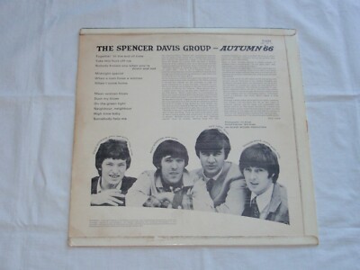 The Spencer Davis Group - Autumn '66 - Fontana, Rough Black/Silver
