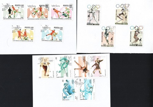 LOT THEMATIC STAMPS VARIOUS NATIONS ref 14