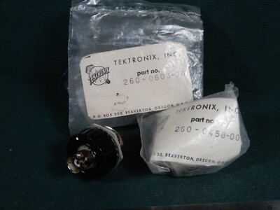 Tektronix 260-0603-00 260-0458-00 Plus BNC Switches? NOS and Used Total 3