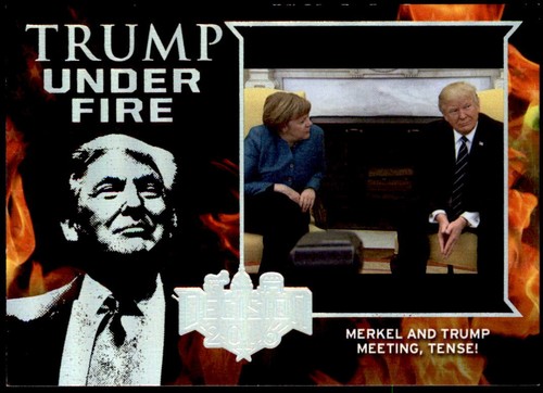 Trump unter Beschuss Silber TUF76 2016 Entscheidung 2016 Merkel und Trump Treffen angespannt