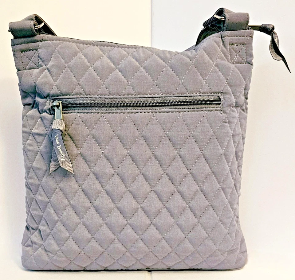 Vera Bradley Hipster en microfibra gris carbono Foto 2 de 4