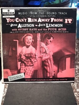 YOU CANT RUN AWAY FROM IT OST DECCA DL 8396 SAMPLE COPY VG++