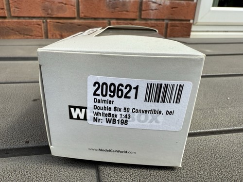 WhiteBox Daimler Double Six 50 Convertible 1931 - MIB 1:43 WB198 - 第 4/7 張圖片
