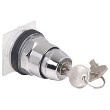 SCHNEIDER ELECTRIC 9001KS11K1E11 KeyedSelectorSwitch,Black,2Pos,30mm 55WR28