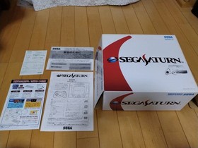 SEGA Saturn console with box