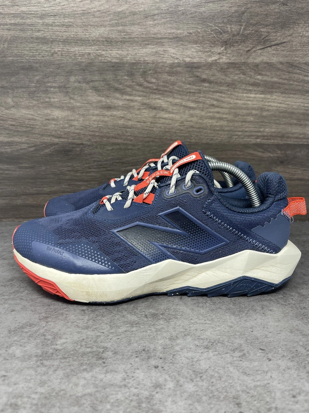 New Balance Dynasoft Nytrel V6 Trail Running Shoes Mens Size 8.5 2E Wide Blue