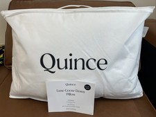 NWT Quince Luxe Goose Down Pillow FIRM Standard NEW