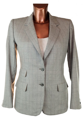 BRiONi  LUXUS DAMEN BLAZER DGr.42 /Italy 46  Business City Jacke Wolle TOPTREND