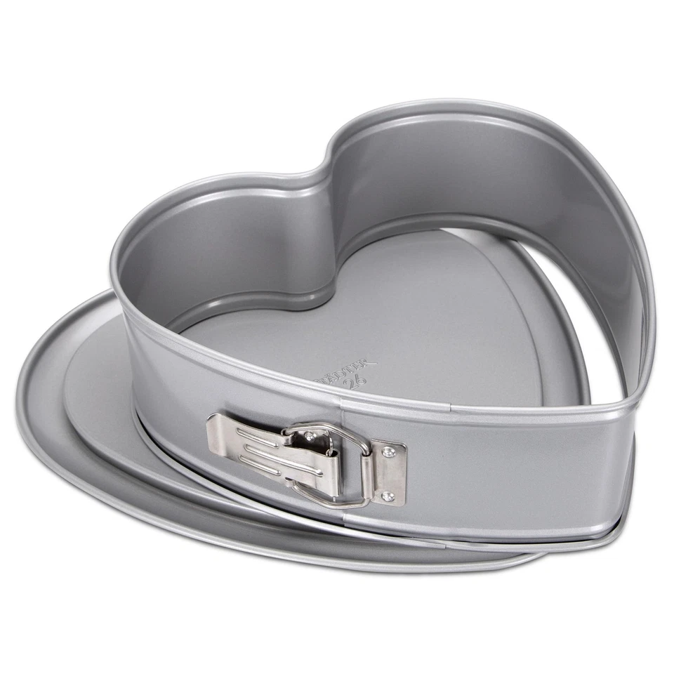 we love baking Springform Herz, ø 26 cm Antihaft Backform, Herz-Backform für ... - Bild 2 von 4