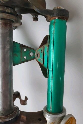 Horquillas Yamaha LT2 1972 OEM TRIPLE ÁRBOL ABRAZADERA 100 ENDURO LT 2 OREJAS HORQUILLA DELANTERAS - Imagen 17 de 23