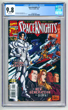 SPACEKNIGHTS #1 CGC 9.8 NM/MT SCARCE TOP GRADE ROM JIM STARLIN WESTFIELD 2000