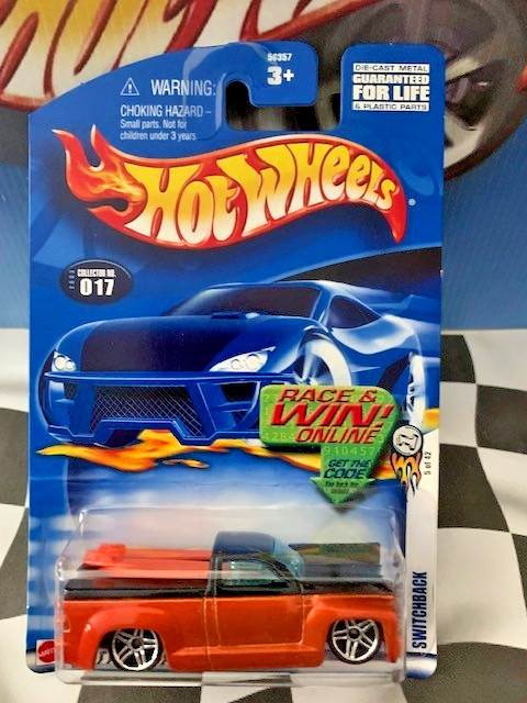 Hot Wheels 2003 First Editions FE 5/42 017 Switchback BLACK/ORANGE PR5 Malaysia
