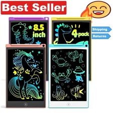 Eye-Protecting 8.5-Inch LCD Writing Tablet - Fun Drawing & Writing for Travel