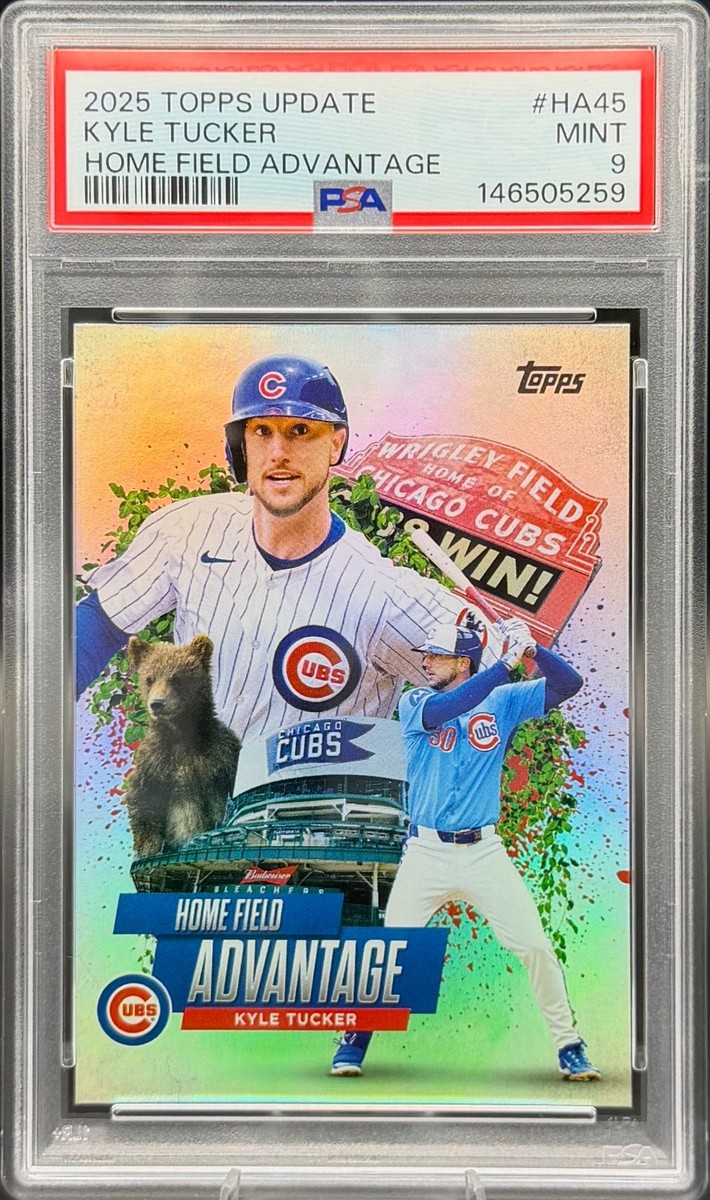 2025 Topps Update Home Field Advantage Kyle Tucker HA45 PSA 9 None 