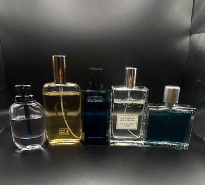 Coach Open Road Davidoff Cool Water Cremo Cedar Cypress Fragrance Lot Pre Owned