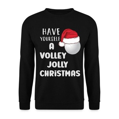 Have A Volley Jolly Christmas Volleyball Mit Mütze Unisex Pullover