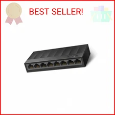 TP-Link Litewave 8 Port Gigabit Ethernet Switch | Desktop Ethernet Splitter | Pl