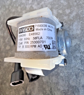 25300701s Interlink,  Motor 1/150H 115V 3000 RPM FASCO