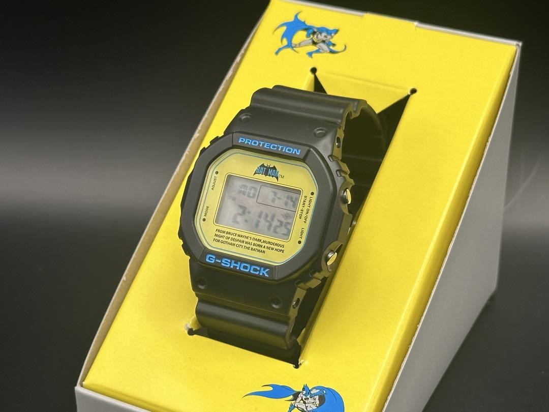 CASIO G Shock DW 5600VT Batman Limited Edition 1000pcs DC