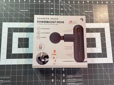 Sharper Image Powerboost Move 2.0 - Mini Percussion Massage Gun - SEALED