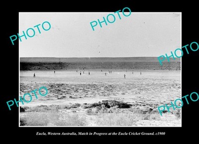 Eucla Western Australia The Eucla Cricket Ground c1900 Old Large Historic Photo