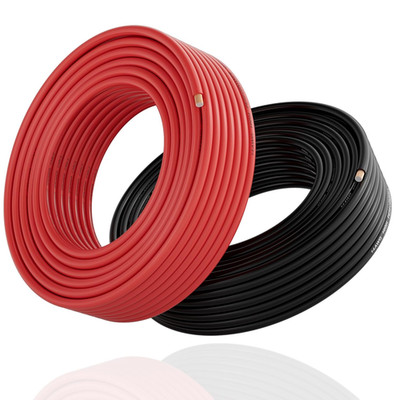 14 Gauge Wire (2-Pack Red/Black Each 25 FT), 14AWG CCA, Low Voltage Automotive P