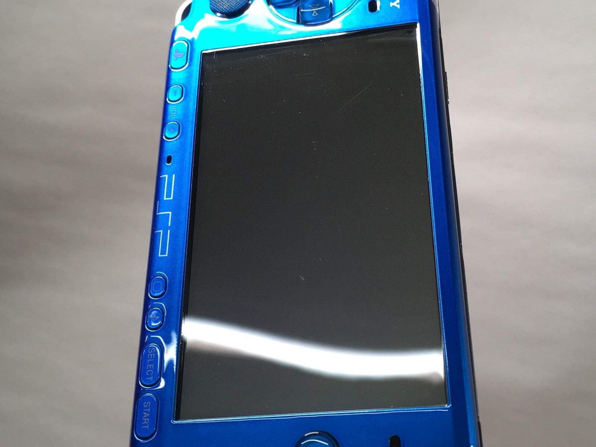 PSP 青 GD7033 PSP-3000 VIBRANT BLUE BOXED SONY PSP Console Japan | eBay