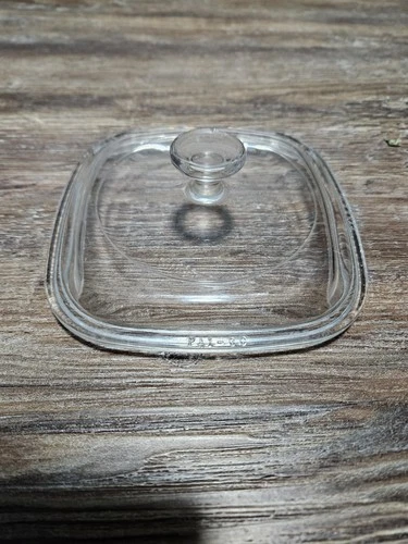 Petite Pan Pyrex Glass Lid P-41-GC for Corning Ware P-41-B & P-43-B Casseroles