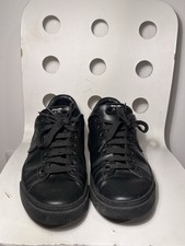 Leather Sneakers Black Pollini