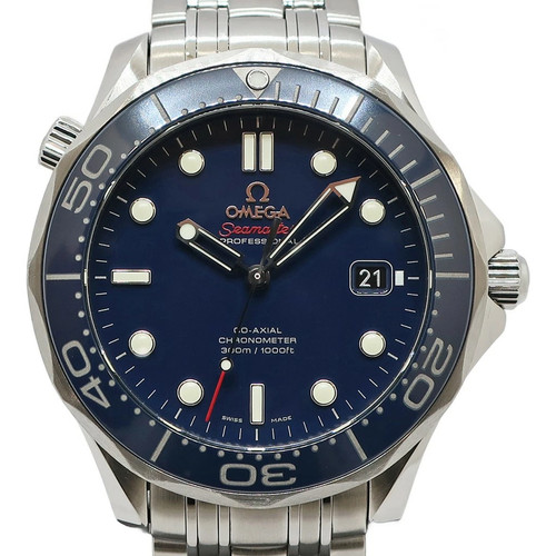 OMEGA Diver 300 Co-Axial 212.30.41.20.03.001 Blue Men's Used W...