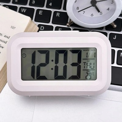 Digital Wecker LED Hintergrundbeleuchtung Kalender Thermometer Multifunktions