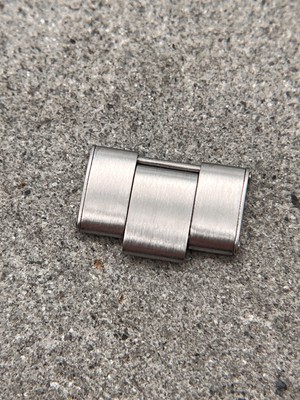 #1626 ORIGINAL ROLEX 7205 / 6635 BANDGLIED 18,4mm OYSTER LINK RIVETED GLIED